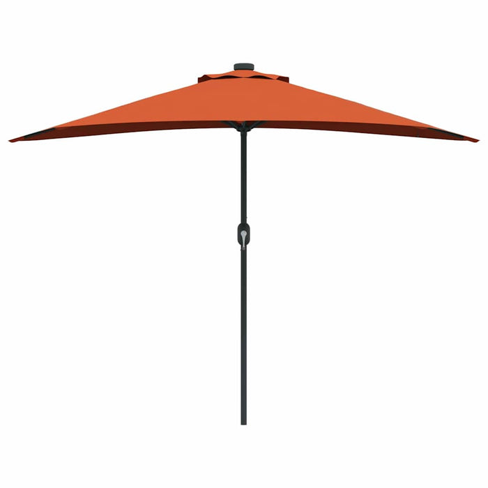 Parasol de Grădină Terracota 294 x 150 x 224 cm țesătură - WALTI WALTI