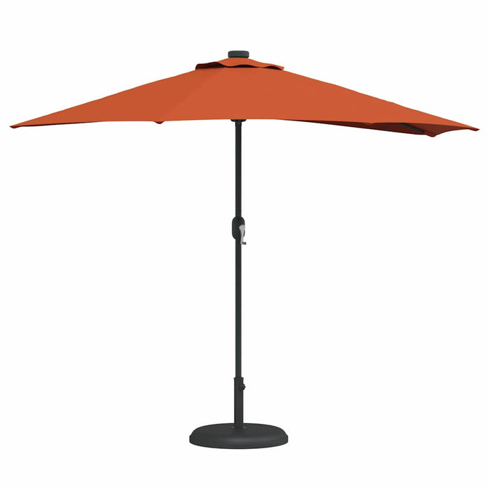 Parasol de Grădină Terracota 294 x 150 x 224 cm țesătură - WALTI WALTI