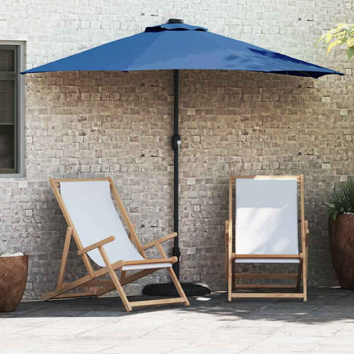 Parasol de Grădină Albastru azur 294 x 150 x 224 cm țesătură - WALTI WALTI