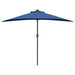 Parasol de Grădină Albastru azur 294 x 150 x 224 cm țesătură - WALTI WALTI
