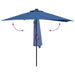 Parasol de Grădină Albastru azur 294 x 150 x 224 cm țesătură - WALTI WALTI
