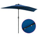 Parasol de Grădină Albastru azur 294 x 150 x 224 cm țesătură - WALTI WALTI