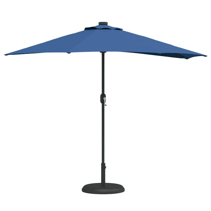 Parasol de Grădină Albastru azur 294 x 150 x 224 cm țesătură - WALTI WALTI
