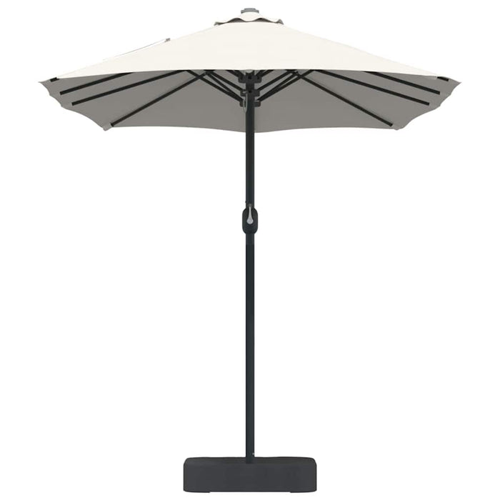 Parasol de Grădină Nisipiu 385 x 209 x 244 cm țesătură - WALTI WALTI