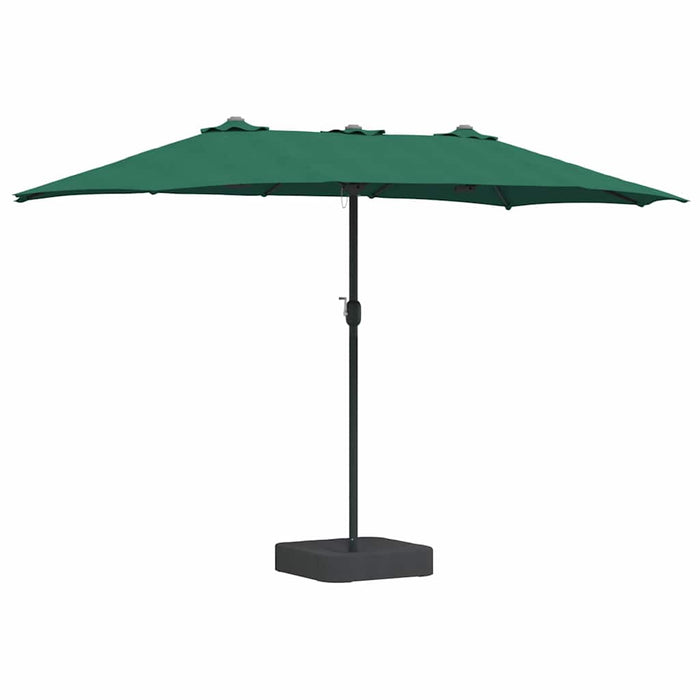 Parasol de Grădină Verde 385 x 209 x 244 cm țesătură - WALTI WALTI