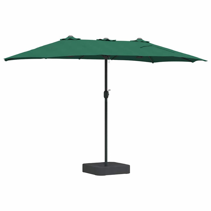 Parasol de Grădină Verde 385 x 209 x 244 cm țesătură - WALTI WALTI