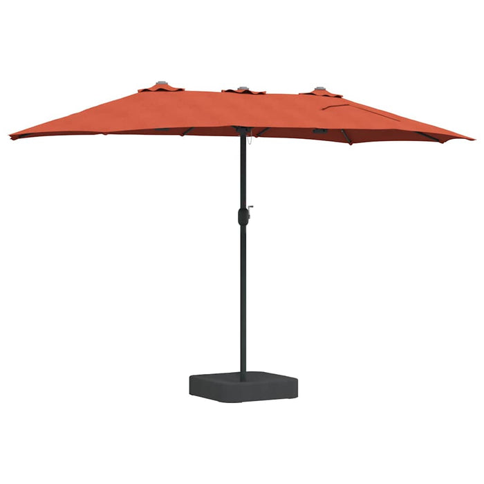 Parasol de Grădină Terracota 385 x 209 x 244 cm țesătură - WALTI WALTI