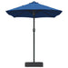 Parasol de Grădină albastru 385 x 209 x 244 cm țesătură - WALTI WALTI
