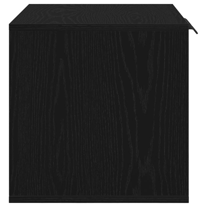 Litiera pentru pisici, împrejmuire, stejar negru, 60x40x40 cm, lemn stratificat - WALTI WALTI