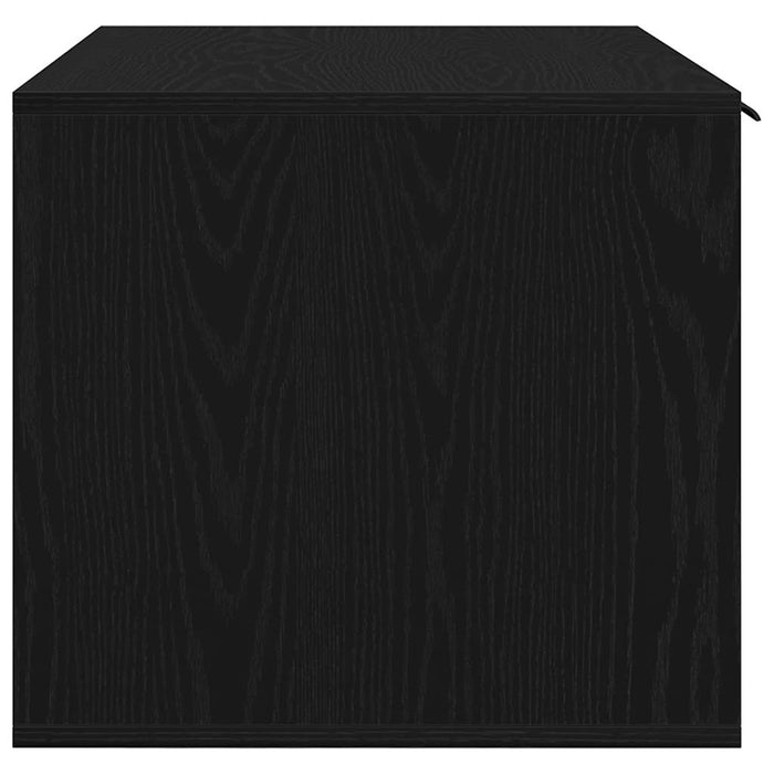 Litiera pentru pisici, împrejmuire, stejar negru, 80x50x45 cm, lemn stratificat - WALTI WALTI