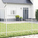 Gard de Grădină 2 pcs Alb 3,4 x 1,2 m Oțel acoperit cu pulbere - WALTI WALTI