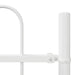 Gard de Grădină 4 pcs Alb 6,8 x 1,5 m Oțel acoperit cu pulbere - WALTI WALTI