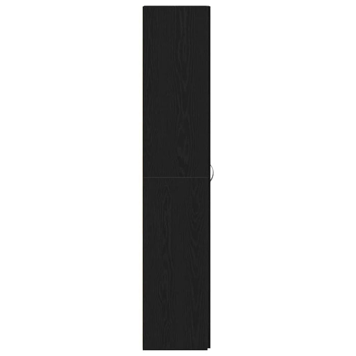 Dulap pentru pantofi Negru 80 x 35.5 x 180 cm Lemn compozit - WALTI WALTI