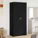 Dulap cu raft Stejar Negru 80 x 50,5 x 180 cm Lemn compozit - WALTI WALTI