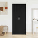 Dulap cu raft Stejar Negru 80 x 50,5 x 180 cm Lemn compozit - WALTI WALTI