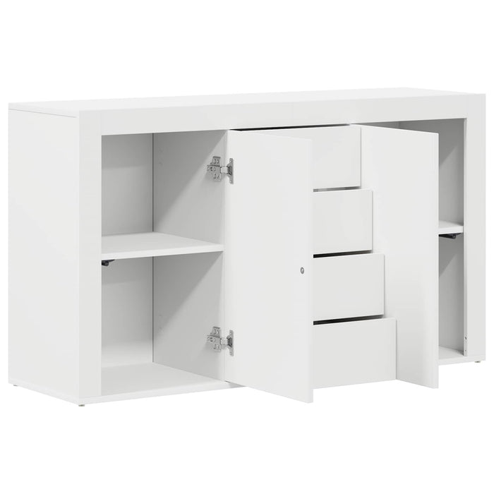Bufet cu sertar Alb 120 x 36 x 69 cm Lemn compozit WALTI