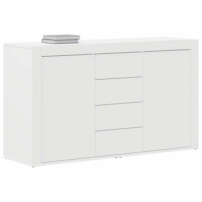 Bufet cu sertar Alb 120 x 36 x 69 cm Lemn compozit WALTI
