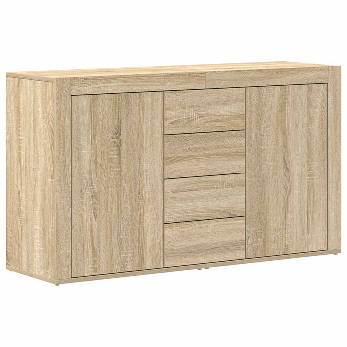 Bufet cu sertar Stejar Sonoma 120 x 36 x 69 cm Lemn compozit WALTI