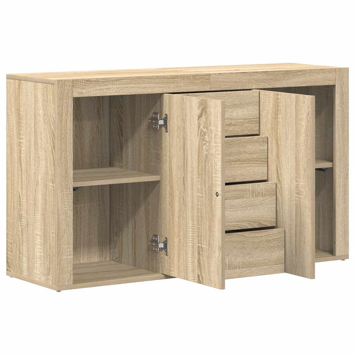 Bufet cu sertar Stejar Sonoma 120 x 36 x 69 cm Lemn compozit WALTI
