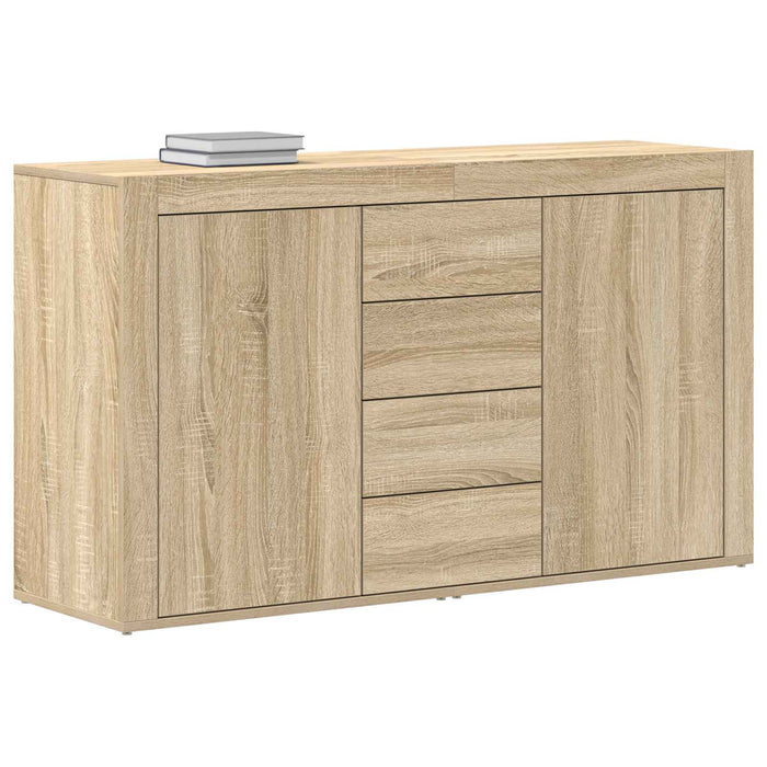 Bufet cu sertar Stejar Sonoma 120 x 36 x 69 cm Lemn compozit WALTI