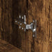 Bufet cu sertar Stejar fumuriu 120 x 36 x 69 cm Lemn compozit - WALTI WALTI