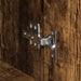 Bufet cu sertar Stejar fumuriu 120 x 36 x 69 cm Lemn compozit - WALTI WALTI