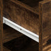 Bufet cu sertar Stejar fumuriu 120 x 36 x 69 cm Lemn compozit - WALTI WALTI