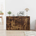 Bufet cu sertar Stejar fumuriu 120 x 36 x 69 cm Lemn compozit - WALTI WALTI