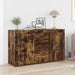 Bufet cu sertar Stejar fumuriu 120 x 36 x 69 cm Lemn compozit - WALTI WALTI