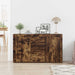 Bufet cu sertar Stejar fumuriu 120 x 36 x 69 cm Lemn compozit - WALTI WALTI