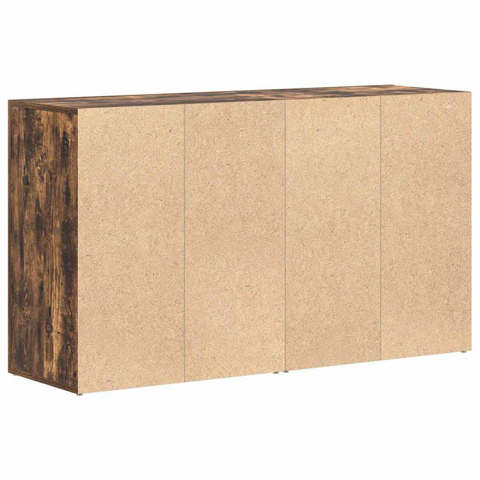 Bufet cu sertar Stejar fumuriu 120 x 36 x 69 cm Lemn compozit - WALTI WALTI
