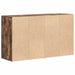 Bufet cu sertar Stejar fumuriu 120 x 36 x 69 cm Lemn compozit - WALTI WALTI