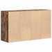 Bufet cu sertar Stejar fumuriu 120 x 36 x 69 cm Lemn compozit - WALTI WALTI