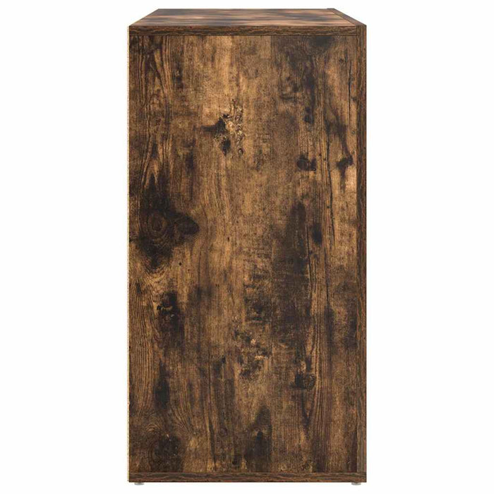 Bufet cu sertar Stejar fumuriu 120 x 36 x 69 cm Lemn compozit - WALTI WALTI