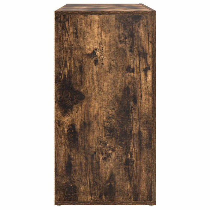Bufet cu sertar Stejar fumuriu 120 x 36 x 69 cm Lemn compozit - WALTI WALTI