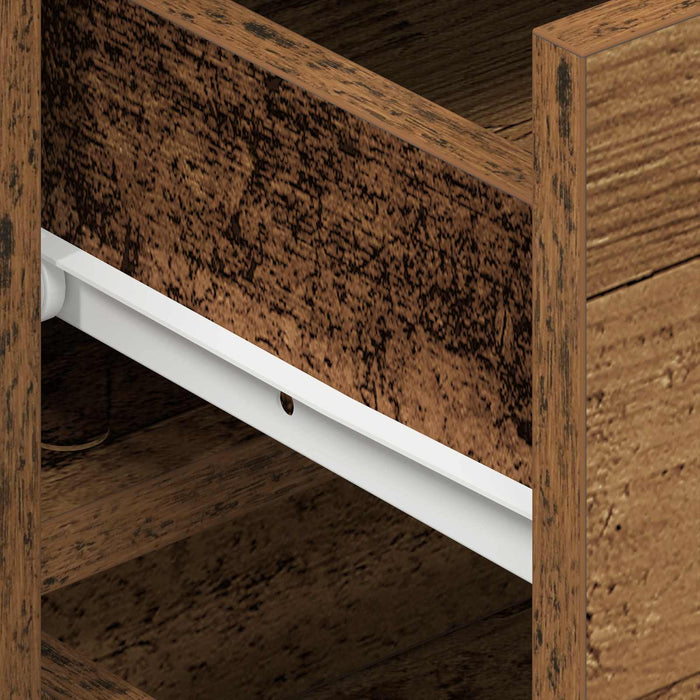 Bufet cu sertar Lemn vechi 120 x 36 x 69 cm Lemn compozit - WALTI WALTI