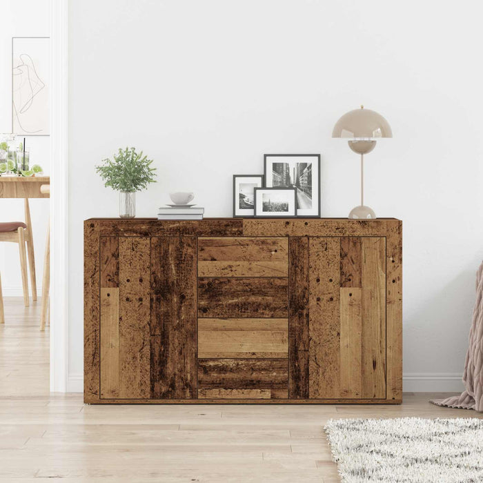 Bufet cu sertar Lemn vechi 120 x 36 x 69 cm Lemn compozit - WALTI WALTI