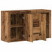 Bufet cu sertar Lemn vechi 120 x 36 x 69 cm Lemn compozit - WALTI WALTI