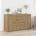 Bufet cu sertar Stejar Artizanal 120 x 36 x 69 cm Lemn compozit - WALTI WALTI