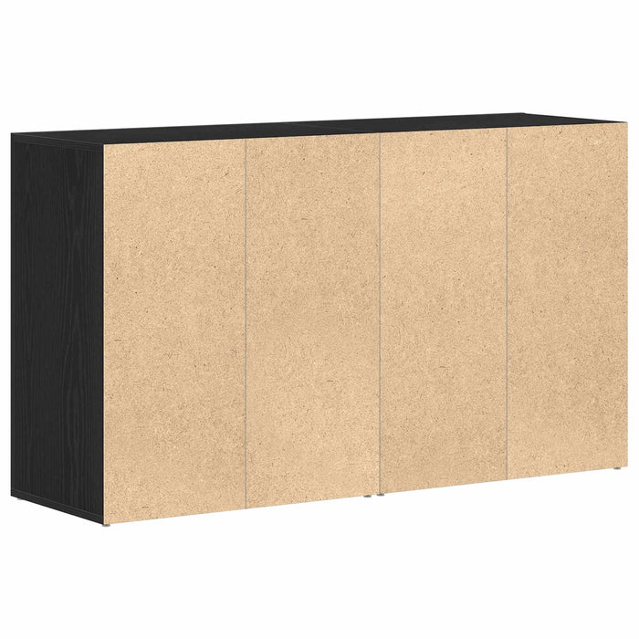 Bufet cu sertar Stejar Negru 120 x 36 x 69 cm Lemn compozit WALTI