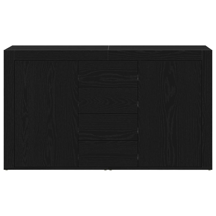 Bufet cu sertar Stejar Negru 120 x 36 x 69 cm Lemn compozit WALTI