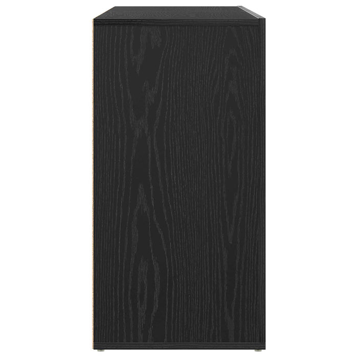 Bufet cu sertar Stejar Negru 120 x 36 x 69 cm Lemn compozit WALTI