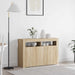 Bufet Stejar Sonoma 116 x 30 x 75 cm Lemn compozit - WALTI WALTI