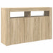 Bufet Stejar Sonoma 116 x 30 x 75 cm Lemn compozit - WALTI WALTI