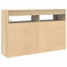 Bufet Stejar Sonoma 116 x 30 x 75 cm Lemn compozit - WALTI WALTI