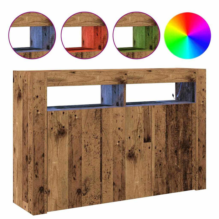 Bufet Lemn vechi 116 x 30 x 75 cm Lemn compozit - WALTI WALTI