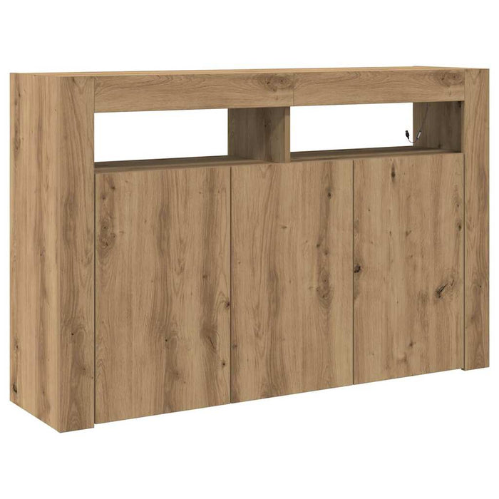 Bufet Stejar Artizanal 116 x 30 x 75 cm Lemn prelucrat - WALTI WALTI
