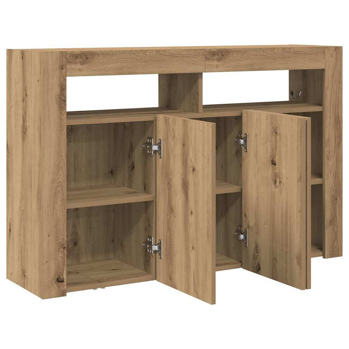 Bufet Stejar Artizanal 116 x 30 x 75 cm Lemn prelucrat - WALTI WALTI