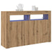 Bufet Stejar Artizanal 116 x 30 x 75 cm Lemn prelucrat - WALTI WALTI