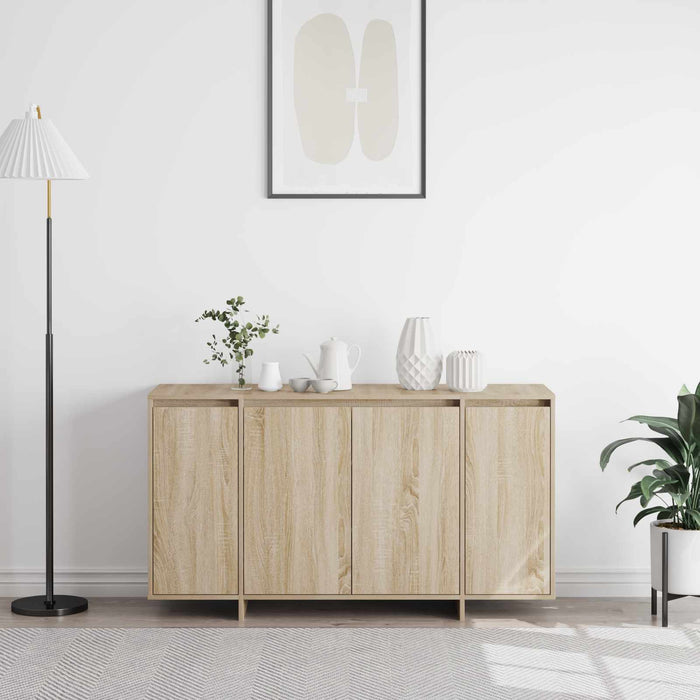 Bufet Stejar Sonoma 135 x 41 x 75 cm Lemn compozit WALTI